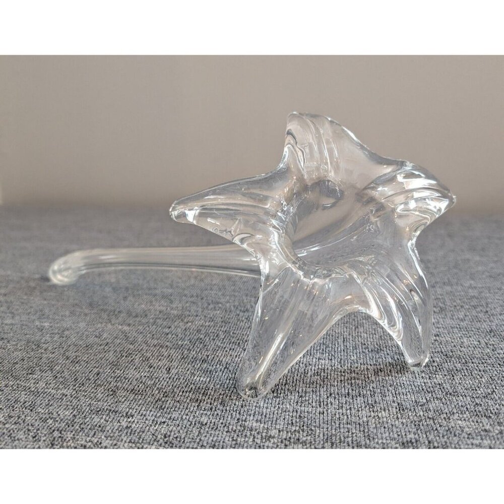 Pilgrim Glass, 9" Blown Glass Flower Vase